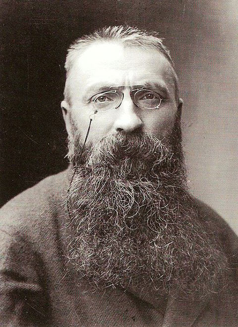 Auguste Rodin（オーギュスト・ロダン）の肖像画写真