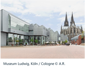 ルートヴィヒ美術館（Museum Ludwig, Cologne）の外観写真