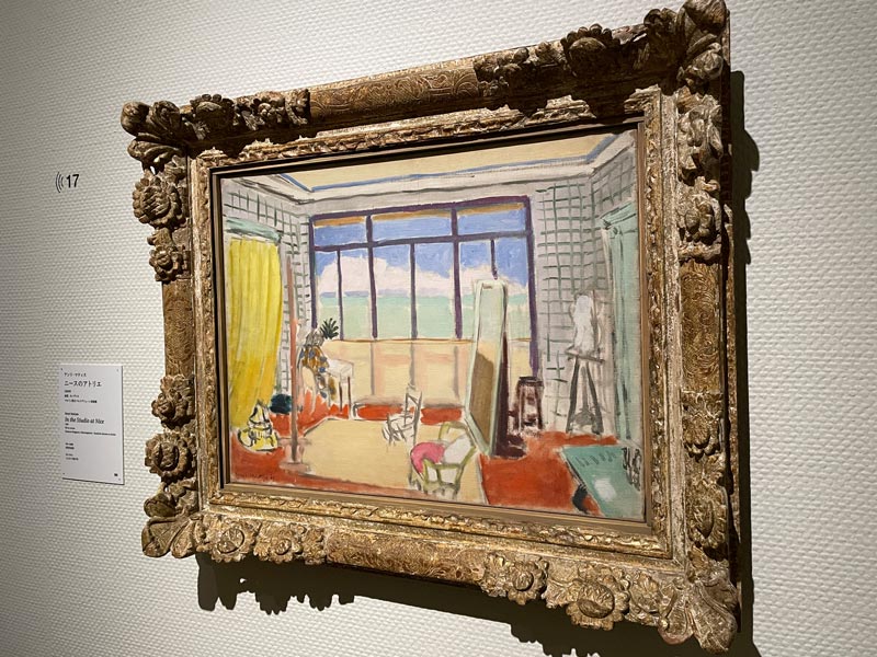ピカソとその時代　ベルリン国立ベルクグリューン美術館展の展示風景写真
